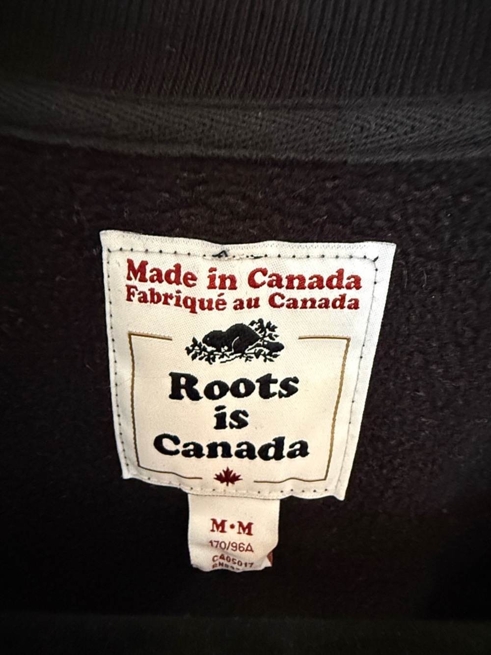 Men’s/Unisex Roots Canada Quarter Zip - Picture 2 of 7